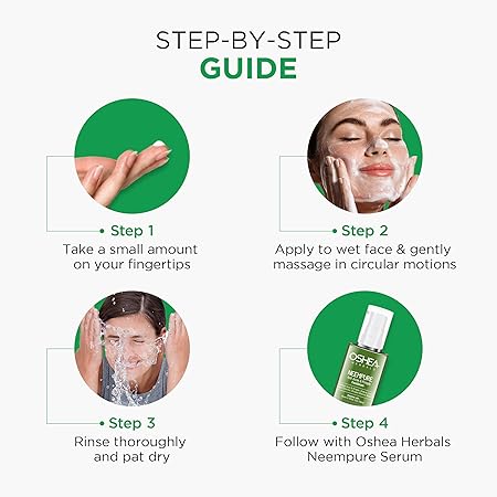 Oshea Herbal Neempure Face Wash for Acne &amp; Pimples